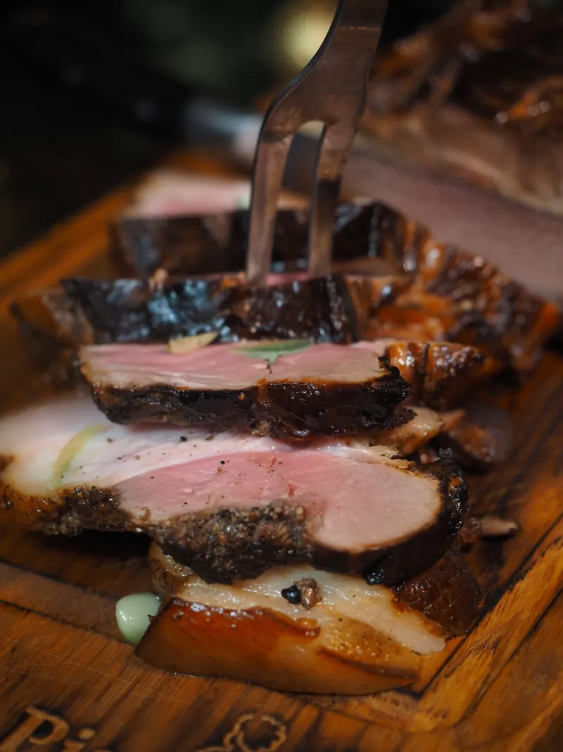Aged rib of beef, for two